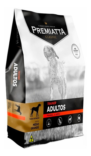 Ração Premiatta Trainer Cães Adultos Médios Grandes (15kg) F