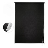 Cortinas Negra Modelo Roller 200cm*200cm Color Negro