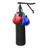 Saco De Boxeo 100cm Relleno + Soporte Pared + 2 Par Guantes