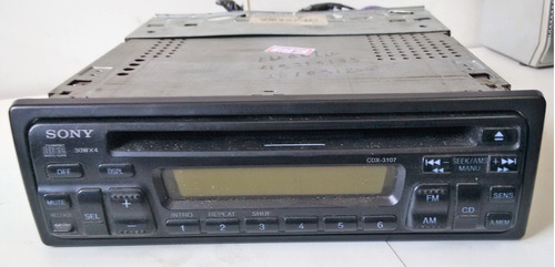 Rádio Automotivo Sony - Cdx-3107 - Ver Descrição