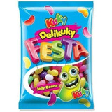 Delikuky Pacote Jelly Beans Estilo Americana Jujubas 500g