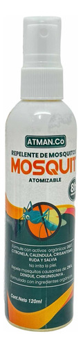 Repelente Orgánico 120ml Ecofrendly Paq De 12 Piezas Atman