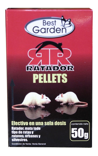 Veneno Ratones Ratador X 2 Cajas De 50 Gr C/u