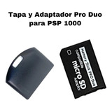  Tapa De Psp 1000 Fat + Adaptador Pro Duo
