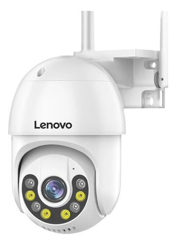 Câmera Segurança Lenovo 3mp Smart Ip Wifi Prova D'água 1080