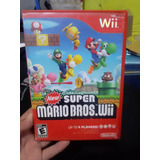 New Super Mario Bros Wii Nintendo Wii Videojuego Rojo 