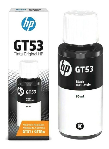 Tinta Gt53 Black Original Hp