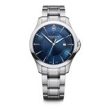 Reloj Alliance Dial Azul Correa Acero