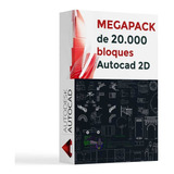 Bloques Para Autocad 20.000 Bloques Organizados  - Megapack!