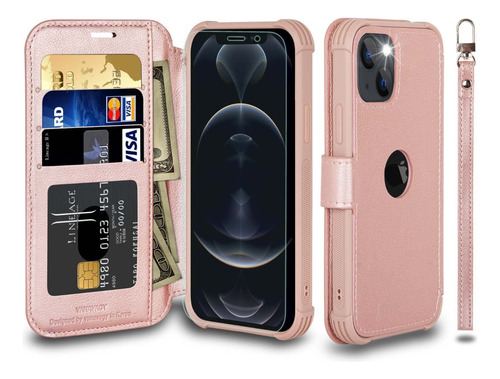 Funda Tipo Cartera Protector Billetera Para iPhone