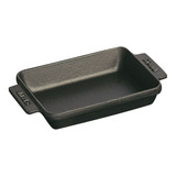 Staub Charola Rectangular P/hornear Hierro Fundido 15x11cm