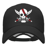 Gorra Trucker One Piece Akagami Shanks Peli Rojo Yonko