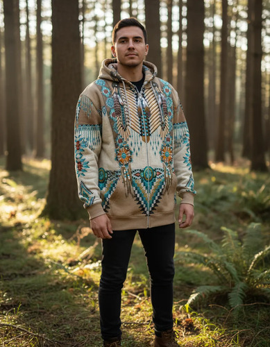 Ww I,p Indios Nativos Americanos Cosplay Sudadera7 Jj