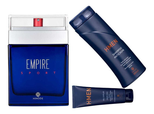 Kit Dia Dos Pais Perfume Empire Sport. Shampoo. Gel Capilar.