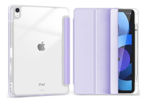 Funda Gahwa Para iPad Air 5.º 4.º 10.9 Pulgadas, Color Morad