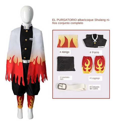 Ropa De Cosplay Para Niños De Killer Kamado Nezuko