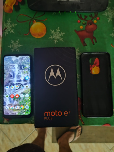 Celular Moto E 7plus Android 10 Semi-novo Usado 