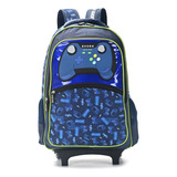 Mochila Carro Play Gamer Joystick 18p Skora - Sharif Express Diseño De La Tela Liso