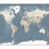 Vinilos Decorativos De Pared Del Mapa Del Mundo