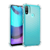 Funda Transparente Para Motorola Moto G31 + Vidrio Full 9d