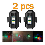 2pz Luces Led De Advertencia Para Moto /drones Estrobo Luces