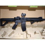 Rifle Crosman Co2 Dpms Sbr O R1 Full-auto4,5mm C/mira+laser 