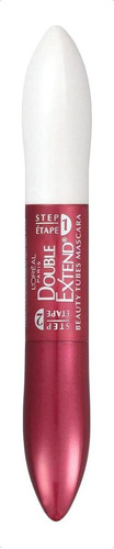 Máscara Para Cílios L'oréal Paris Double Extend Beauty Tubes 0.33 Fl Oz Cor Blackest Black 1 Unidade