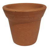 10 Mini Vaso De Barro 6cm X 5,5cm  Suculenta E Lembrancinha