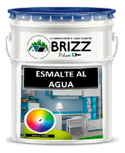 Esmalte Al Agua Baum Y Colorbrizz Gris 8523 (tineta)