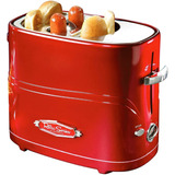 Maquina Para Hot Dog, Con Tostadora, Rojo, Retro