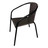 Silla Promoción Rattan Sintético Jardín Exterior Envio 