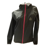 Campera Rompeviento Impermeable Black Rock Runn 2 Mujer