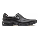 Sapato Mocassim Clássico Democrata Air Spot Smart Comfort 448027 De  Couro Preto Design Liso 38 Br Para Adultos - Masculino