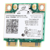 Placa Wireless Wifi 5ghz Intel Dual Band Para Notebook Dell Inspiron 14 3442 433mbps + Bluetooth