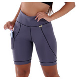 Kit 2 Bermudas Fitness Bolso Play Suplex Grosso Academia 2