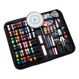 Kit Set Costura 172pcs Hilos Colores Agujas Tijeras Estuche