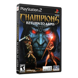 Jogo Champions Return To Arms Ps2 - Leia A Descrição 