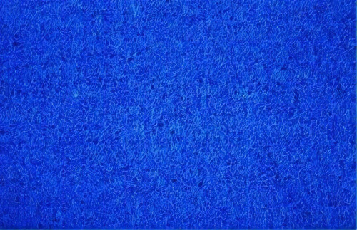 Tapete Capacho 150x100 Liso Cor Azul Desenho Do Tecido Trama Vinílica 13mm