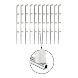 15pcs Haste De Aluminio Estrela Cerca Eletrica 4 Isoladores