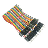 Cables Dupont Jumpers Para Protoboard 20cm 40piezas 