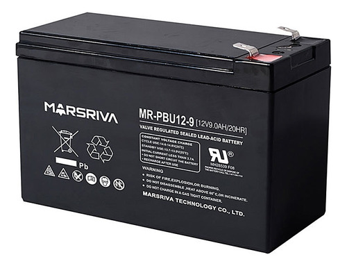 Bateria 12v 9ah Marsriva