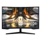 Monitor Samsung 27  Odyssey G55a Qhd 165hz 1ms Freesync Curv