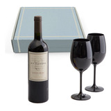 Caja Regalo Catena Cabernet Malbec X1 + Copa Cristal X2