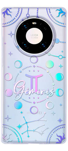 Funda Para Huawei Uso Rudo Para Mujer Signo Zodiaco Géminis