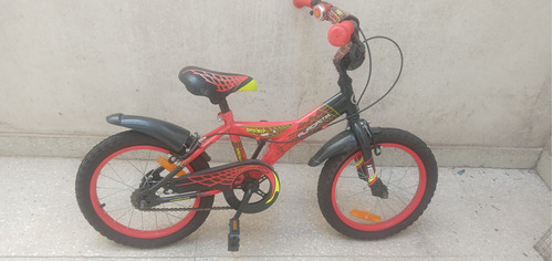 Bicicleta Aurorita Infantil Rodado 16 Spider 