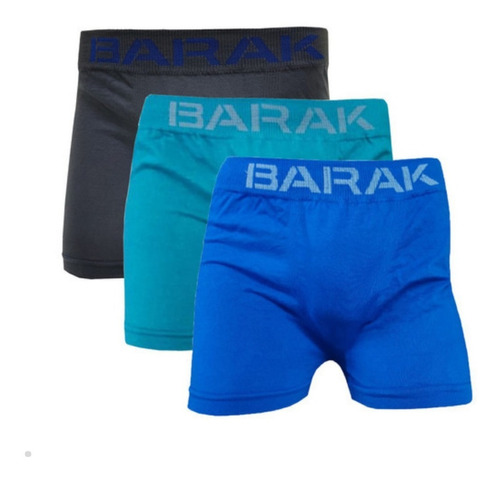 Pack X2 Boxer Niño Sin Costura Talle 4 Al 16 Barak 101 - 201