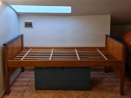 Juego Dormitorio Placard Y Cama 1 Plaza Usado