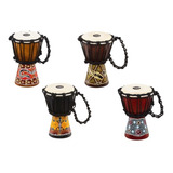 Djembe Mini Meinl Hdj Xxs 4 1/2  X 8  Caoba Solida