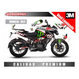 Calcomanias Pulsar Ns 200 Amaricam Cup Ns Racing Moto Gp Rr