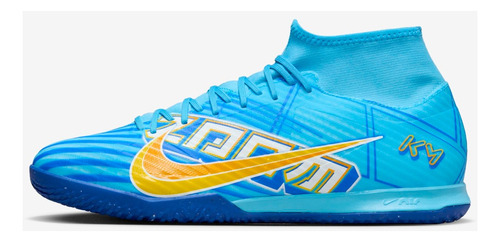 Chuteira Nike Superfly 9 Academy Futsal Cor Azul Tamanho 42.5 Br